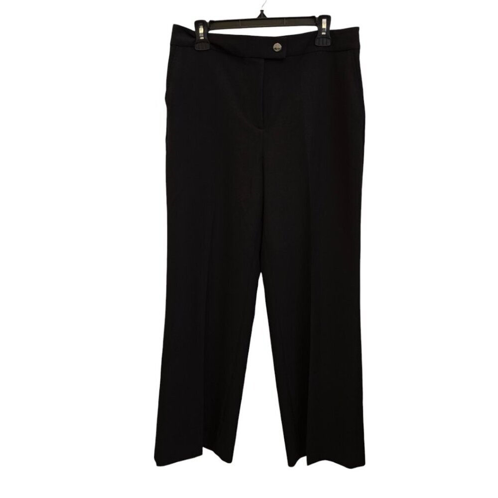 Chico's Black Label Wide Leg Trousers, Size 8 Short, Black. NWOT - Picture 4 of 9